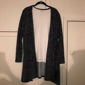 Patterned LuLaRoe Caroline Cardigan Sweater
